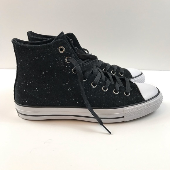 Converse Other - New Black Splatter Converse High top men’s shoes